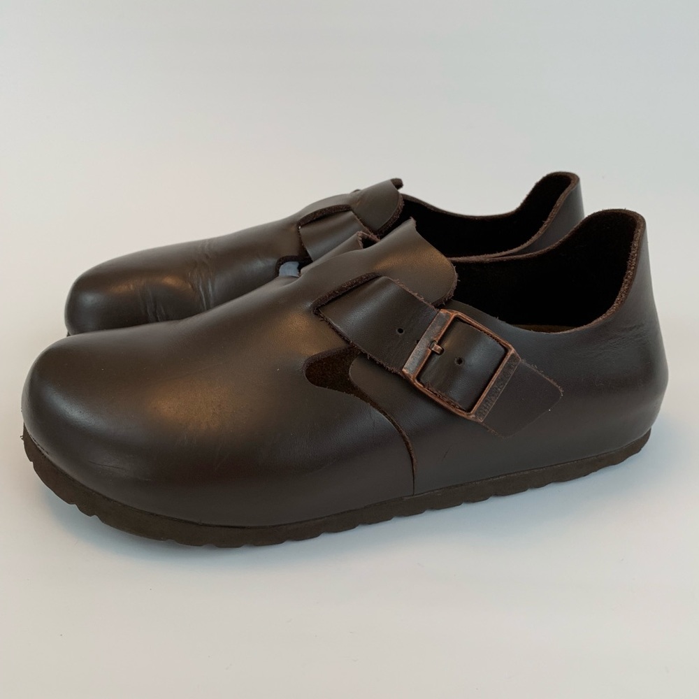 Birkenstock London-Brown Leather
